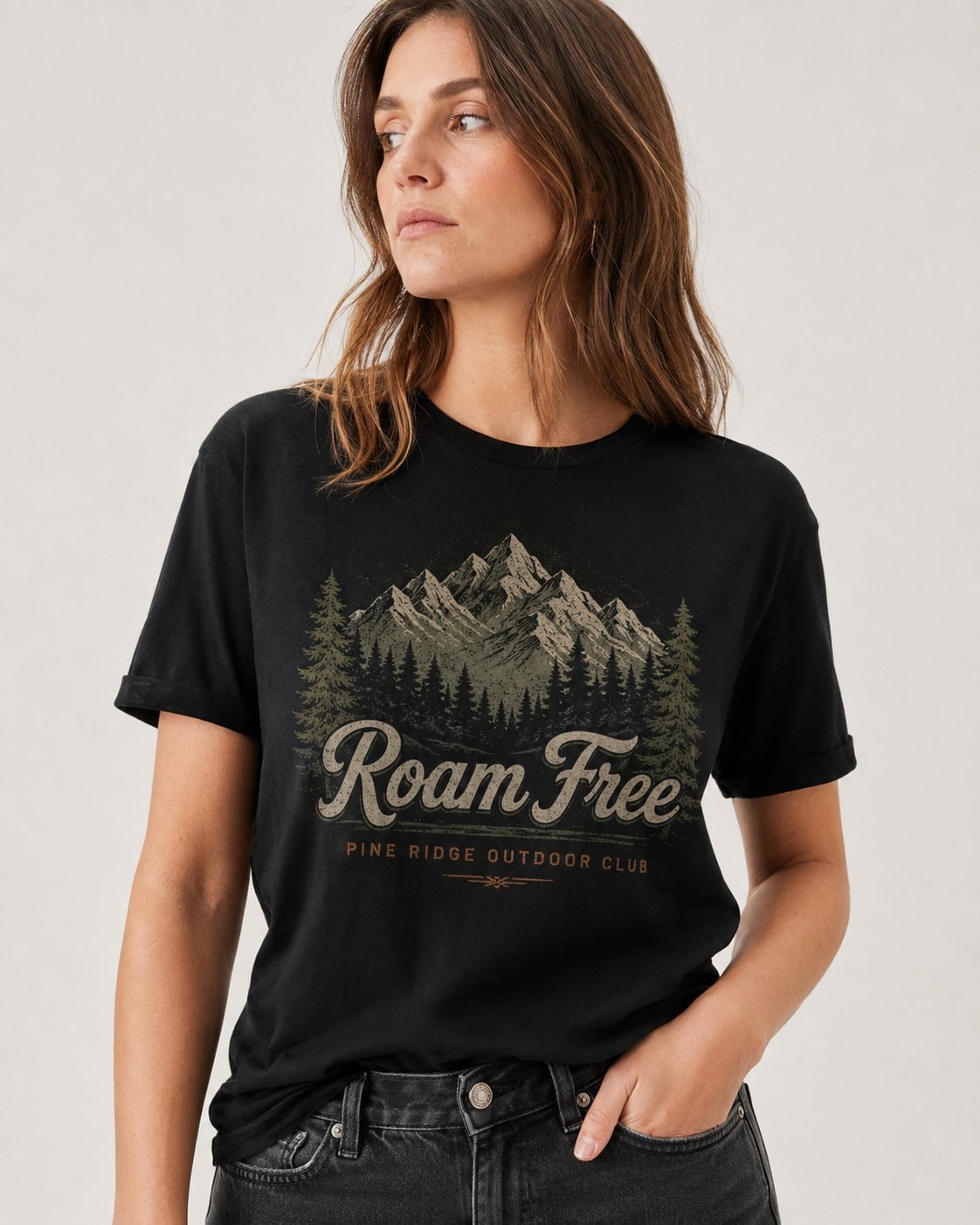Roam Free Pine Ridge Women's T-Shirt