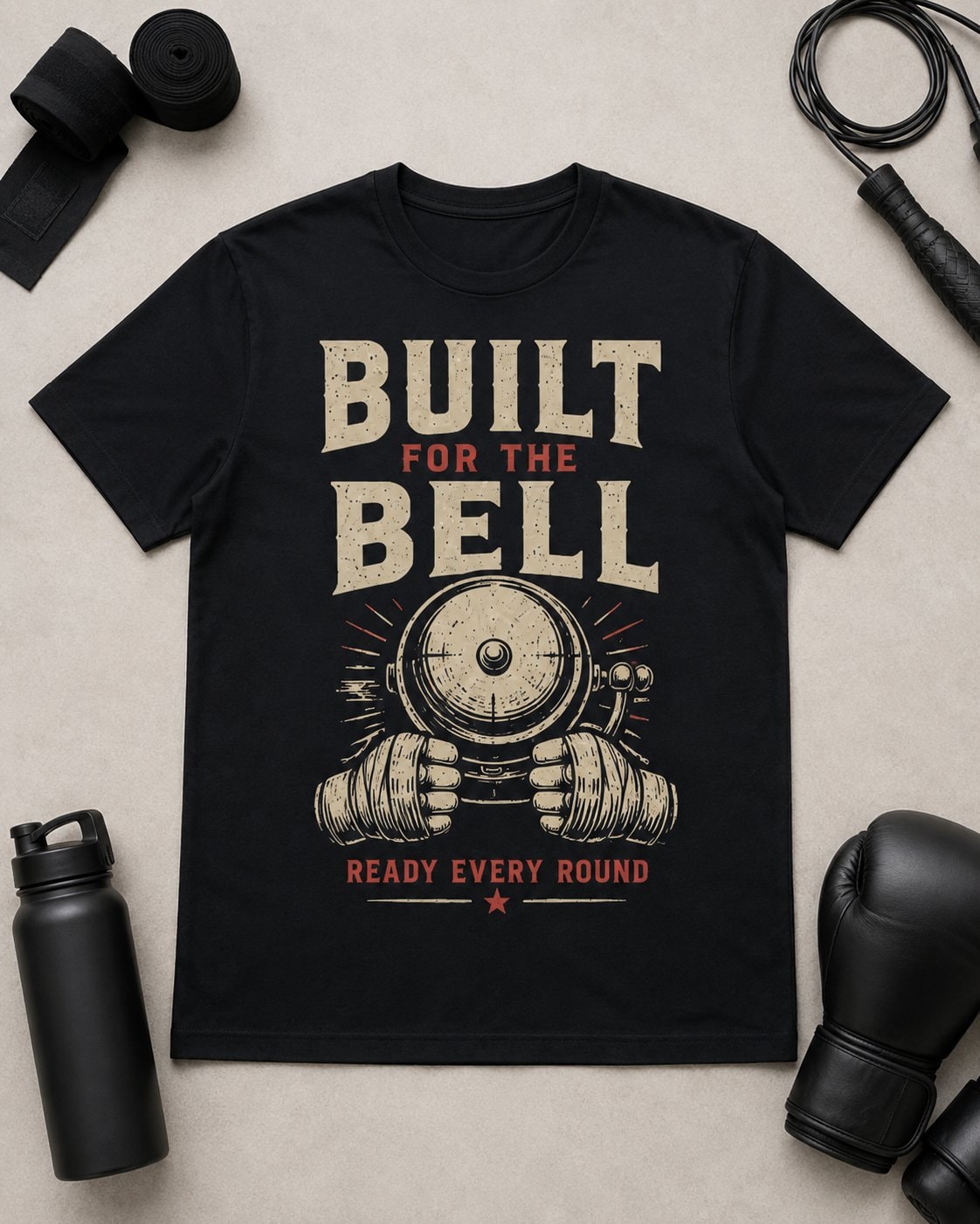 Built For The Bell Men's T-Shirt-Black-4