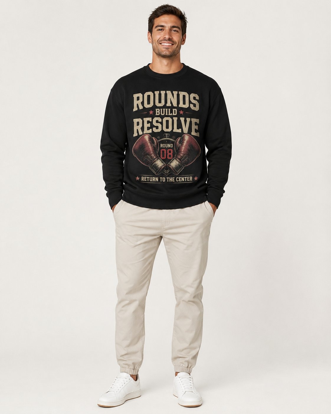 Rounds Build Resolve Men's Sweatshirt