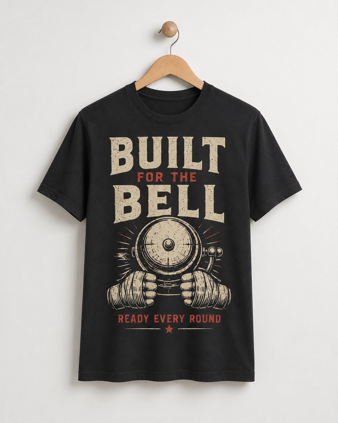 Built For The Bell Men's T-Shirt-Charcoal-3