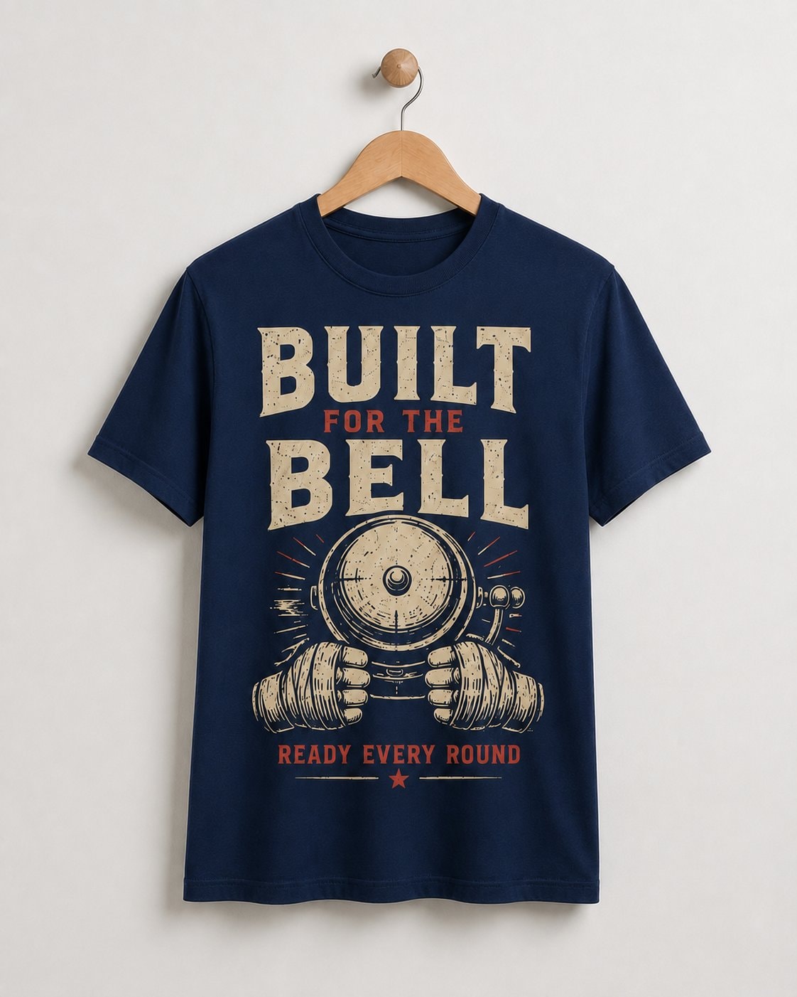 Built For The Bell Men's T-Shirt-Navy-3