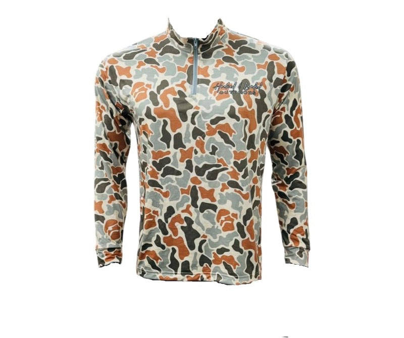 Classic Quarter Zip Hoodie - Cotton/Lycra Blend