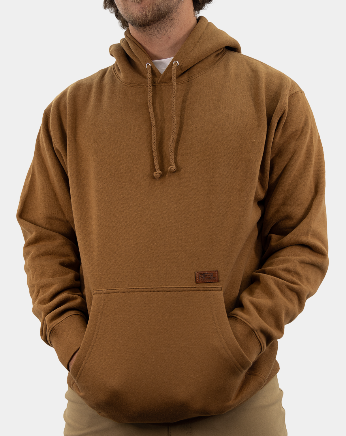 Heavyweight Camel Fleece Hoodie | Premium Comfort & Durability