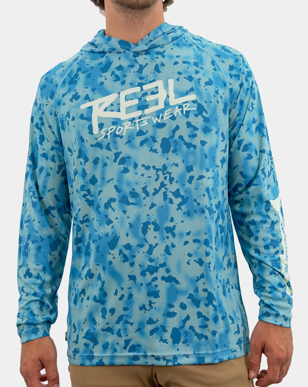Tidal Pattern Performance Hoody - UPF 50+ Sun Protection
