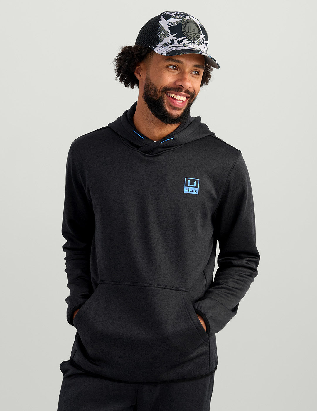 Performance Fleece Hoodie with DWR Treatment