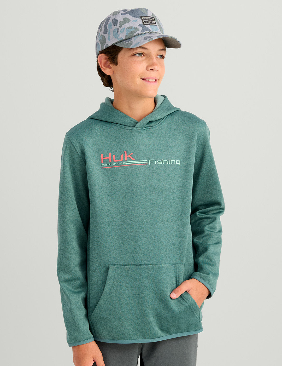 Kids North Atlantic Heather Performance Hoodie