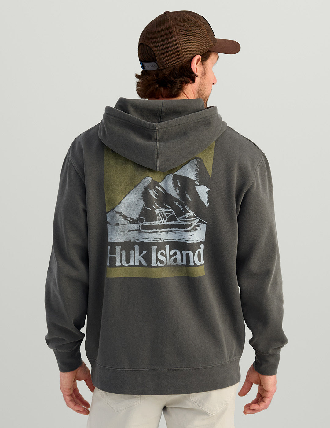 Cozy Island Cotton Fleece Hoodie for Men