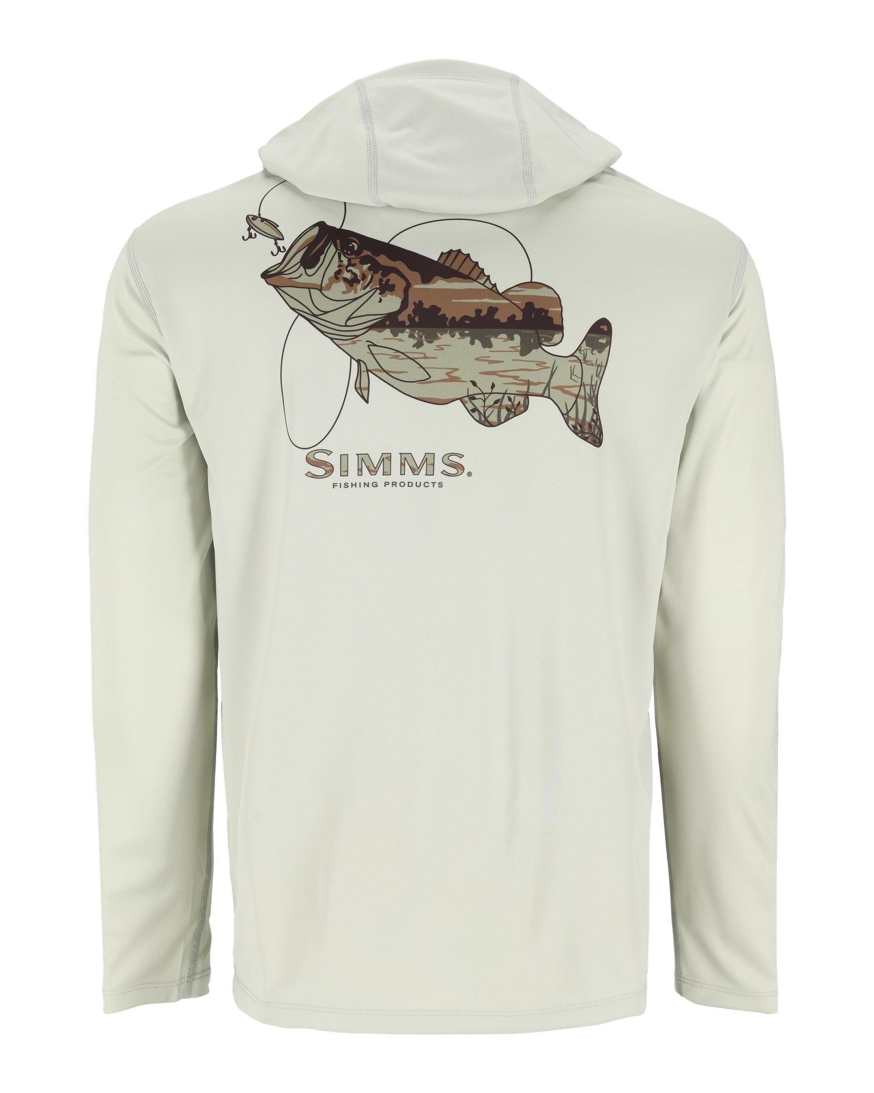 Mens Fishing Tech Hoody | Moisture-Wicking Sun Protection Shirt