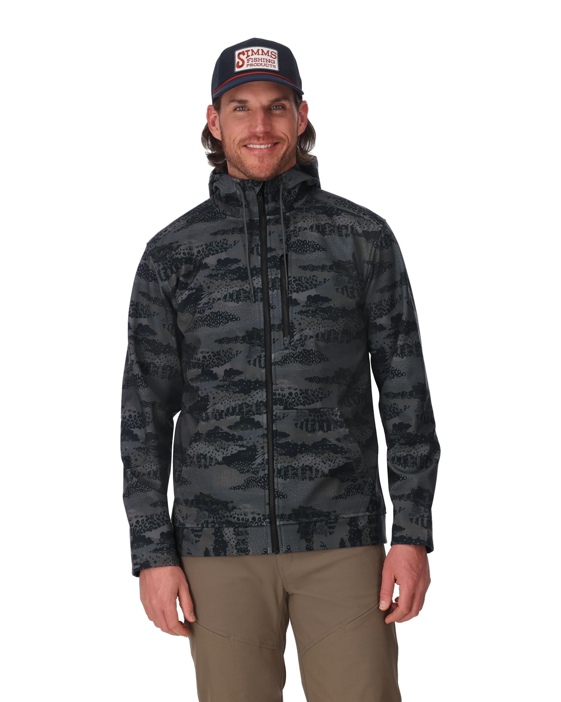 Windproof Rogue Fleece Hoody for Men - Outdoor Sports Jacket