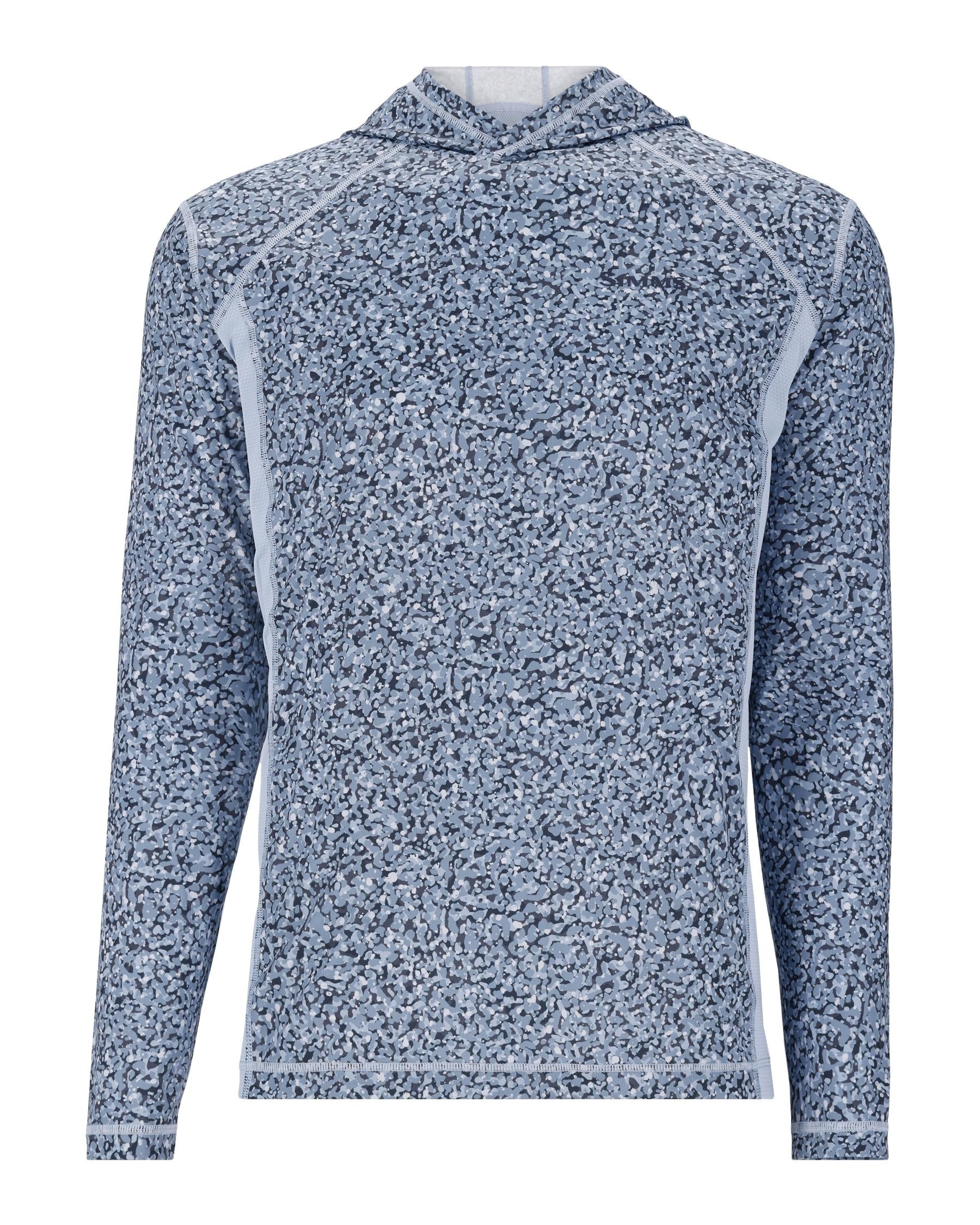 Mens Solar Hoody with UPF30+ Protection for Hot Weather Fishing