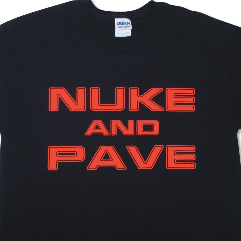 UTMC Logo Cotton T-Shirt Black