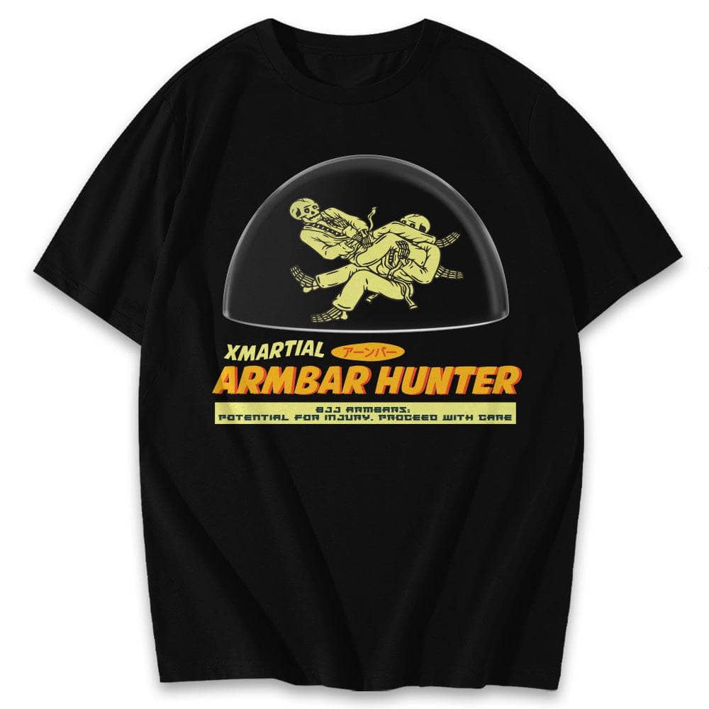 BJJ Armbar Hunter Cotton T-Shirt