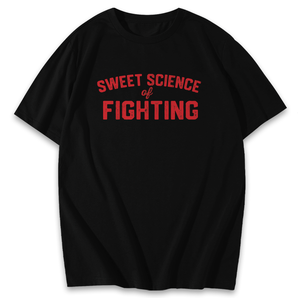 Jiu Jitsu Sweet Science T-Shirts for Men in Premium Cotton