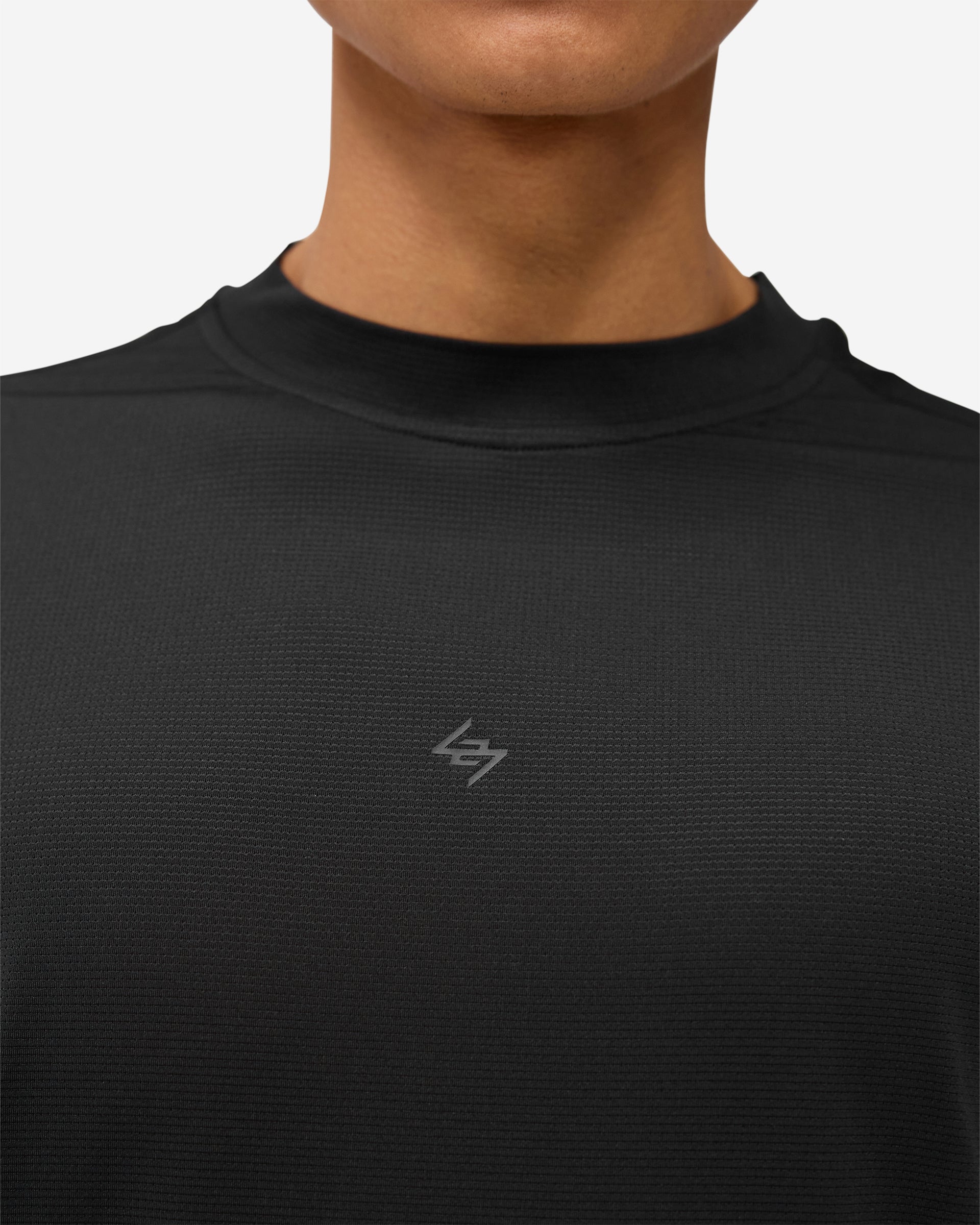 247 DNA Mesh T-Shirt - Jet Black