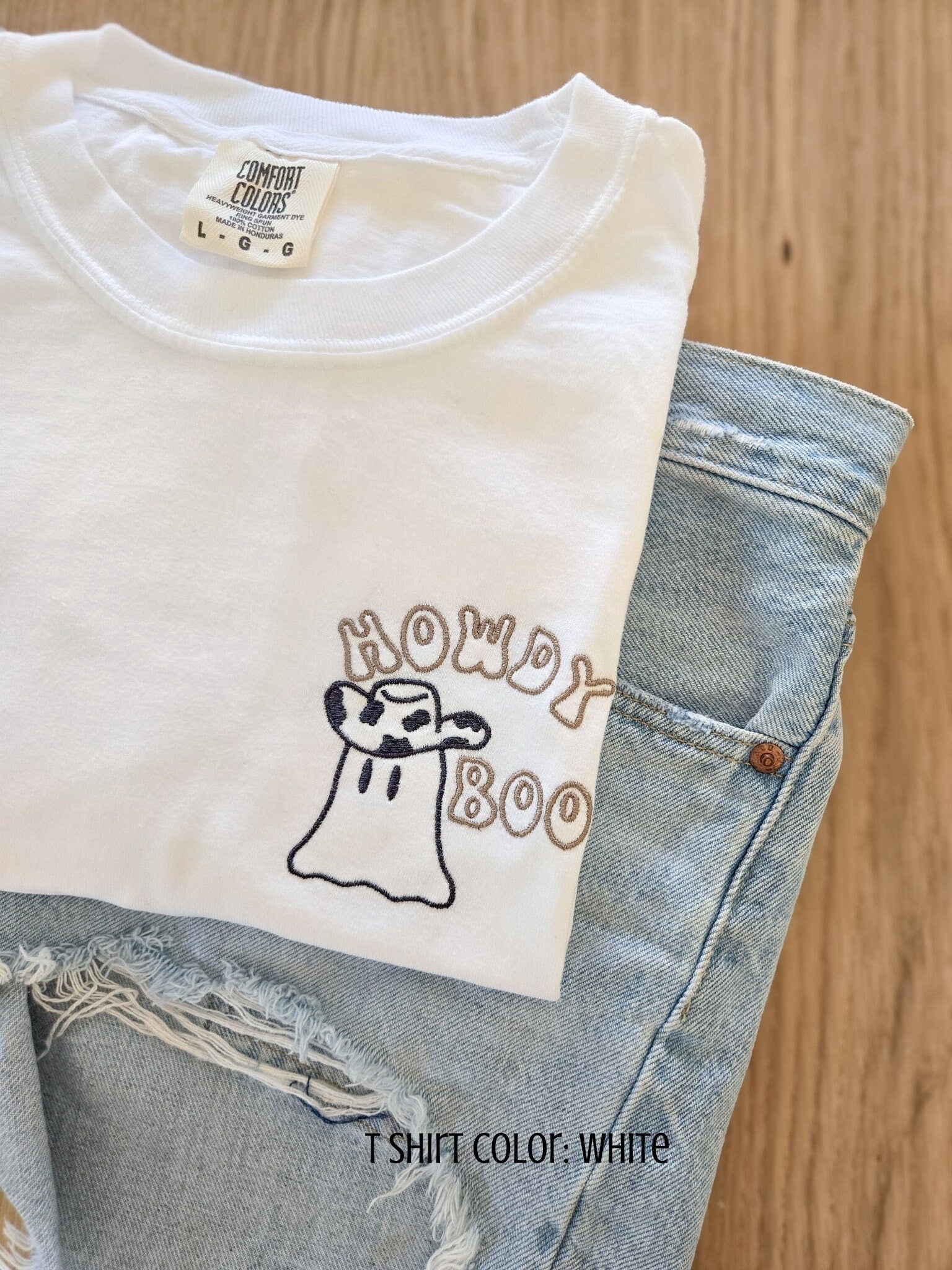 Howdy Boo Ghost T-Shirt