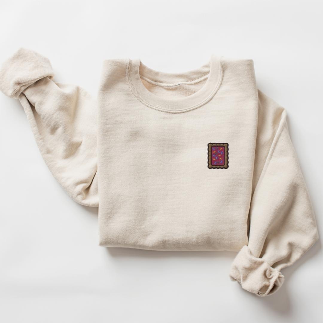 Pop Tart Embroidered Sweatshirt