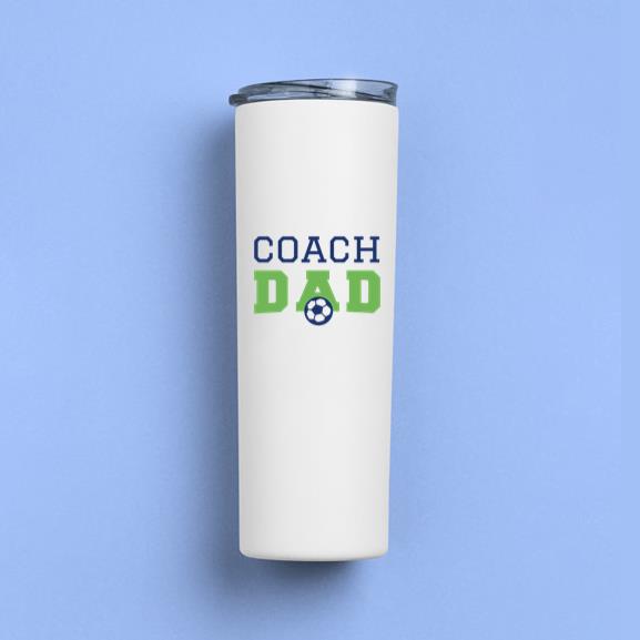 Coach Dad Design Tumbler