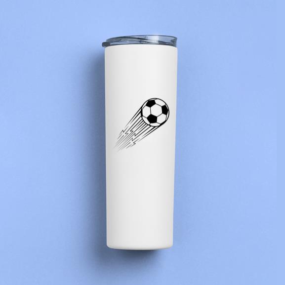 Flying Soccer Ball Tumbler