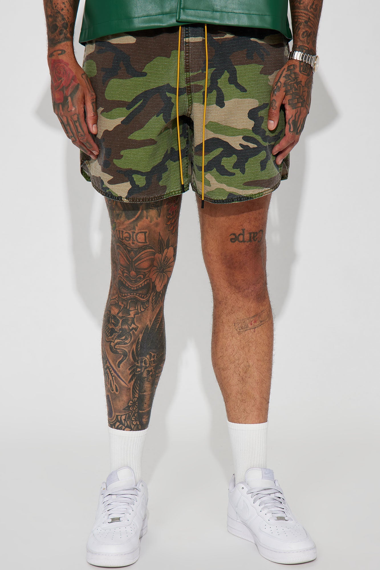 Games Calling Warmup Shorts - Camouflage