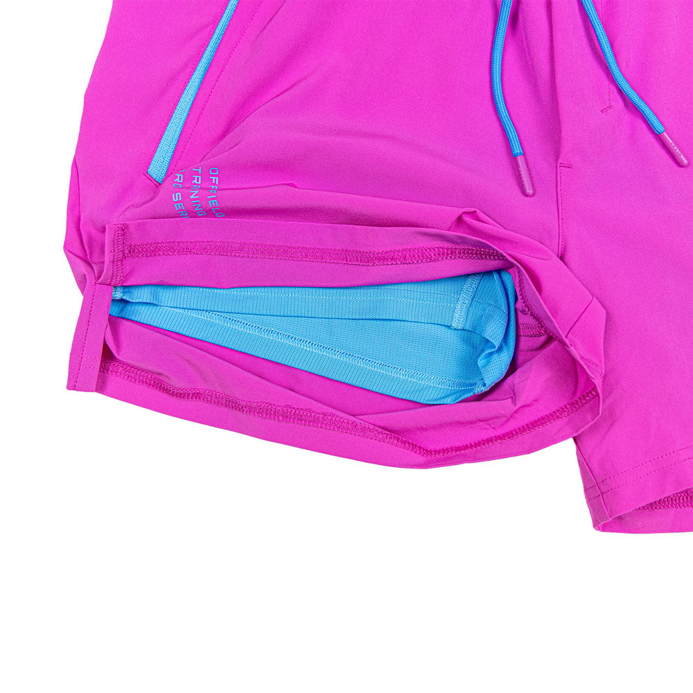 Pro Series Shorts V2 with Liner - Cotton Candy Pink
