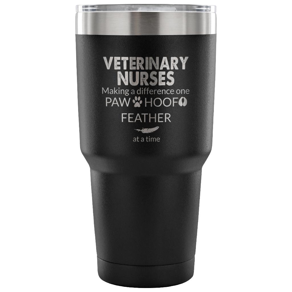 Vet Nurse- Making a Difference 30oz Vacuum Tumbler